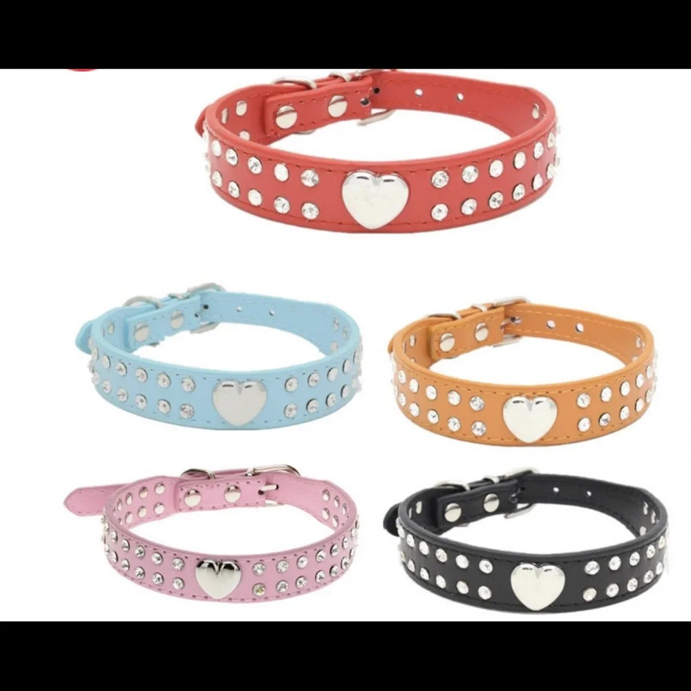 Rhinestone Pet Collars